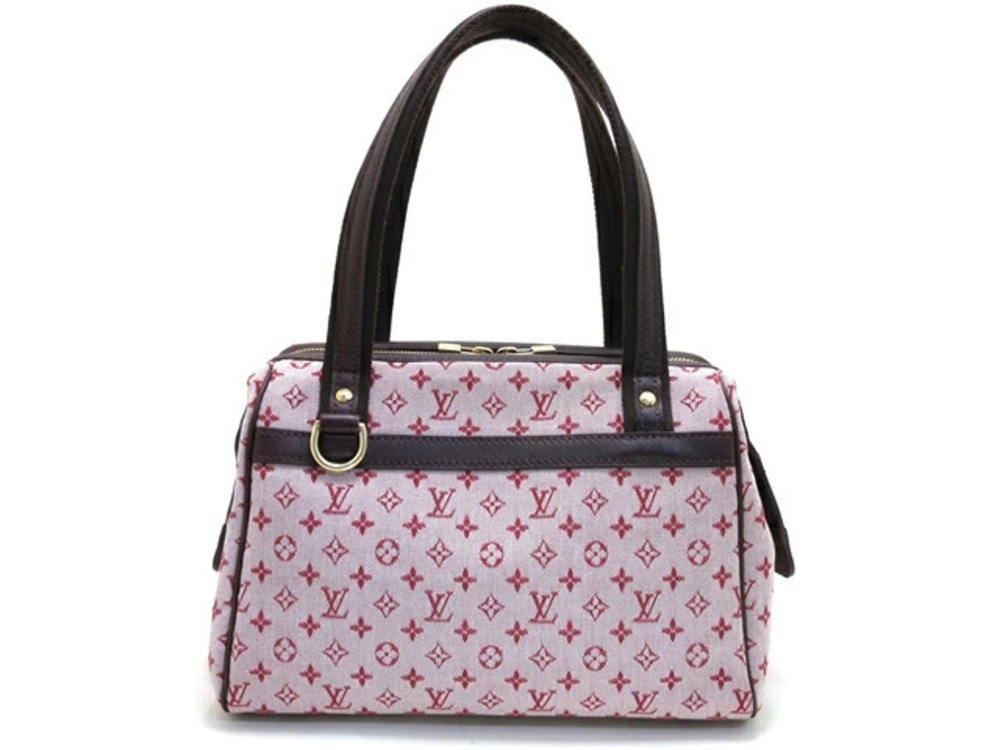 LOUIS VUITTON Shoulder Bag Josephine Monogram Cerise Red